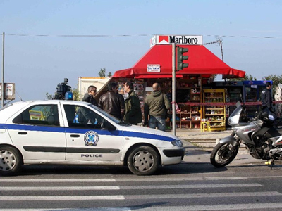 Απόπειρα ληστείας περιπτέρου